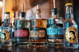 Blue Scorpio gin